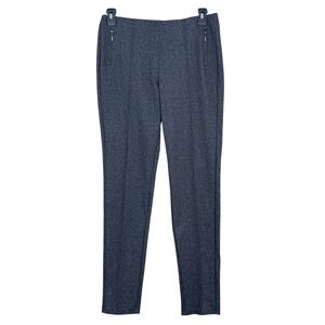 89th + Madison Pull On Skinny Pants Womens Medium Poly Rayon Gray